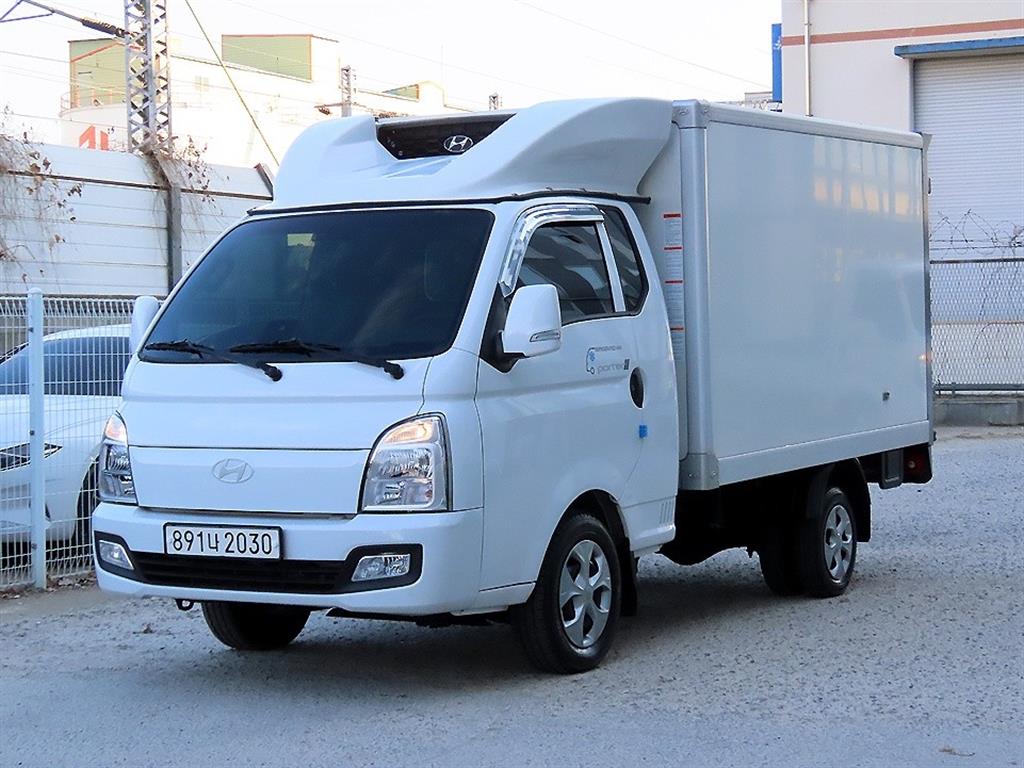 현대 포터2 1톤 냉동탑 LPG 1
