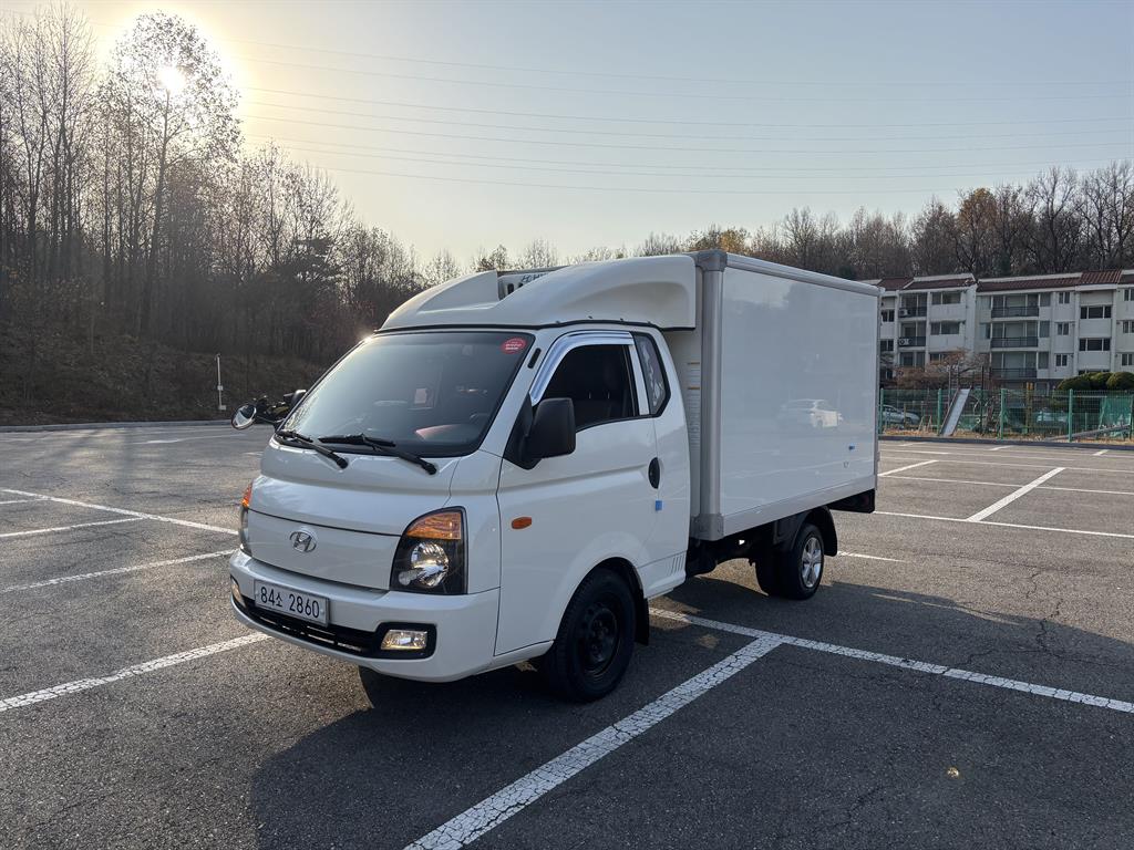 현대 포터2 1톤 냉동탑