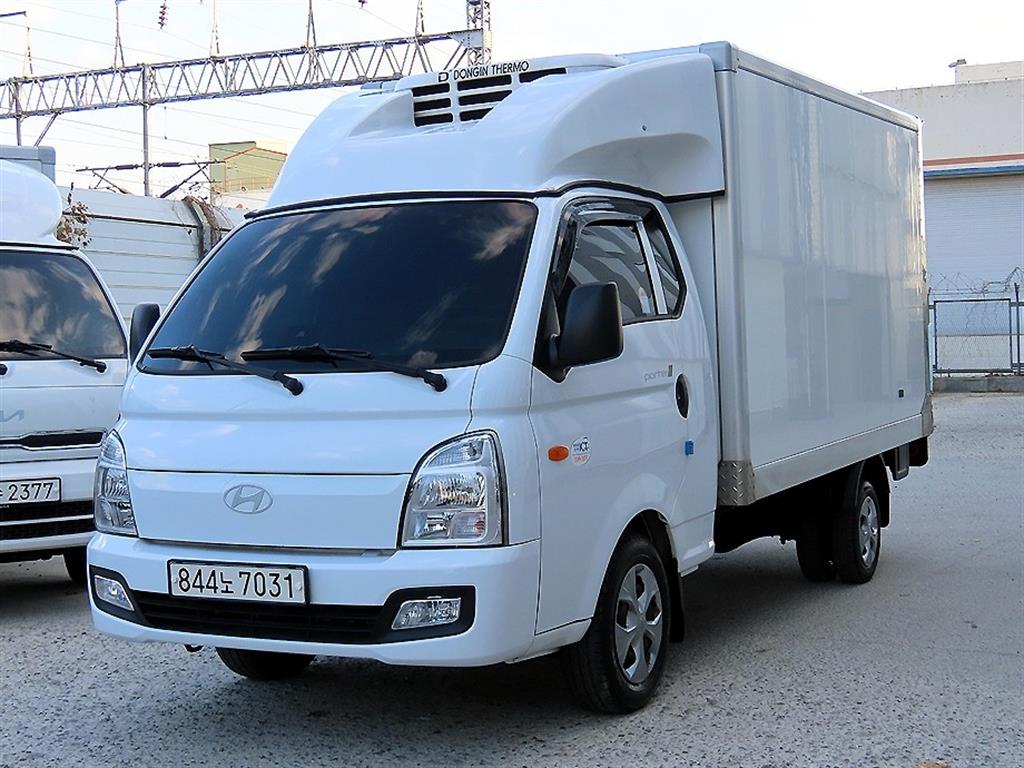 현대 포터2 1톤 냉장탑 LPG 1