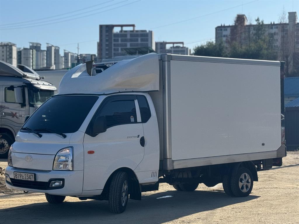 현대 포터2 1톤 냉동탑 LPG 2