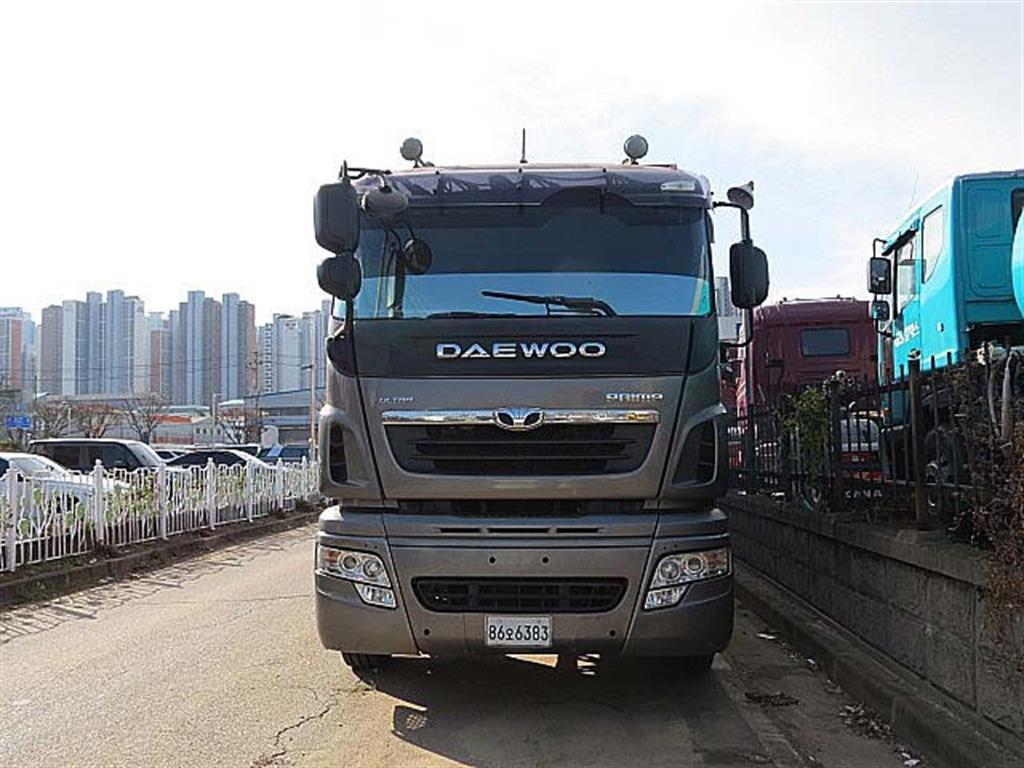 타타대우 프리마 집게차 25톤 수동 한성특장