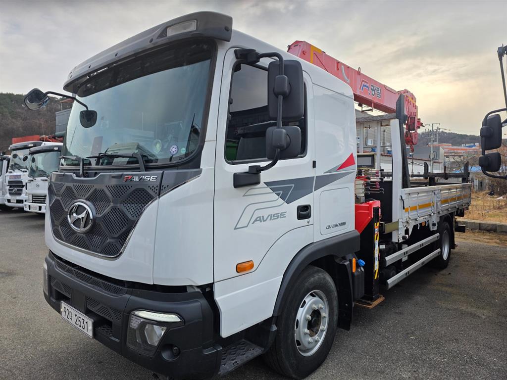 현대 카고크레인 광림 파비스 5톤