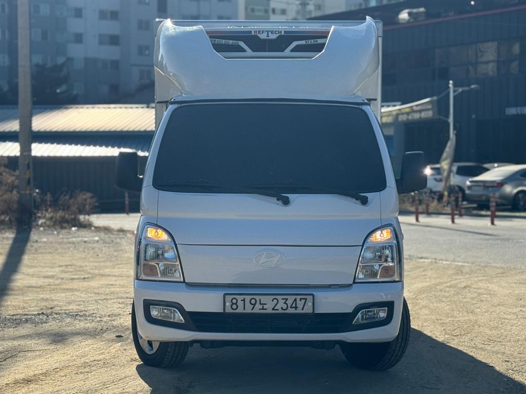 현대 포터2 1톤 냉동탑 LPG 1