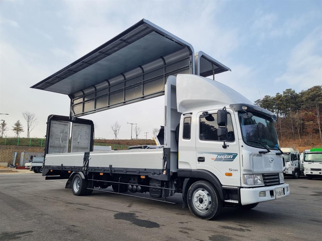 현대 메가트럭 단바리 윙바디 5톤 수동