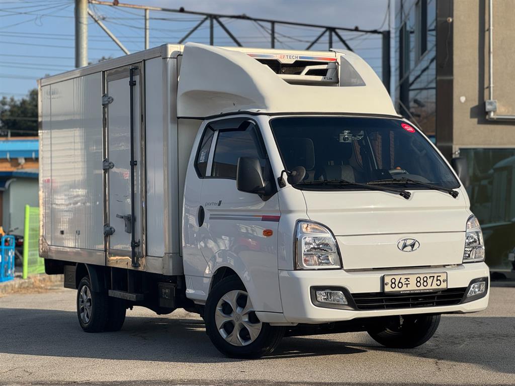 현대 포터2 1톤 냉동탑