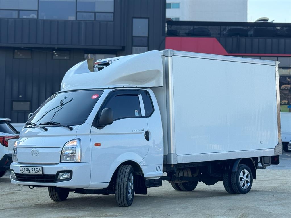 현대 포터2 1톤 냉동탑 LPG