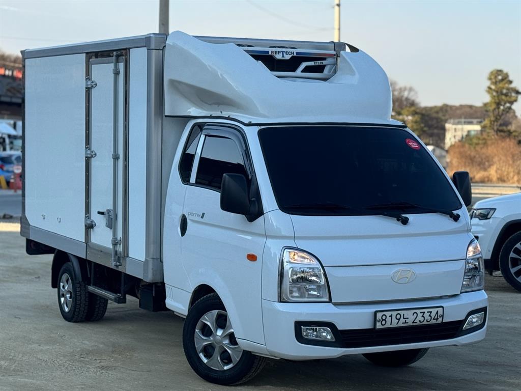 현대 포터2 1톤 냉동탑 LPG 2