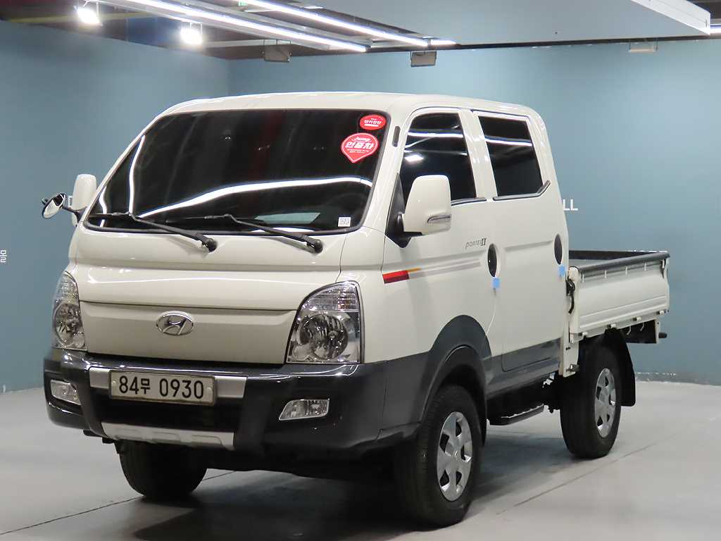 현대 포터2 1톤 카고 더블캡 장축 0