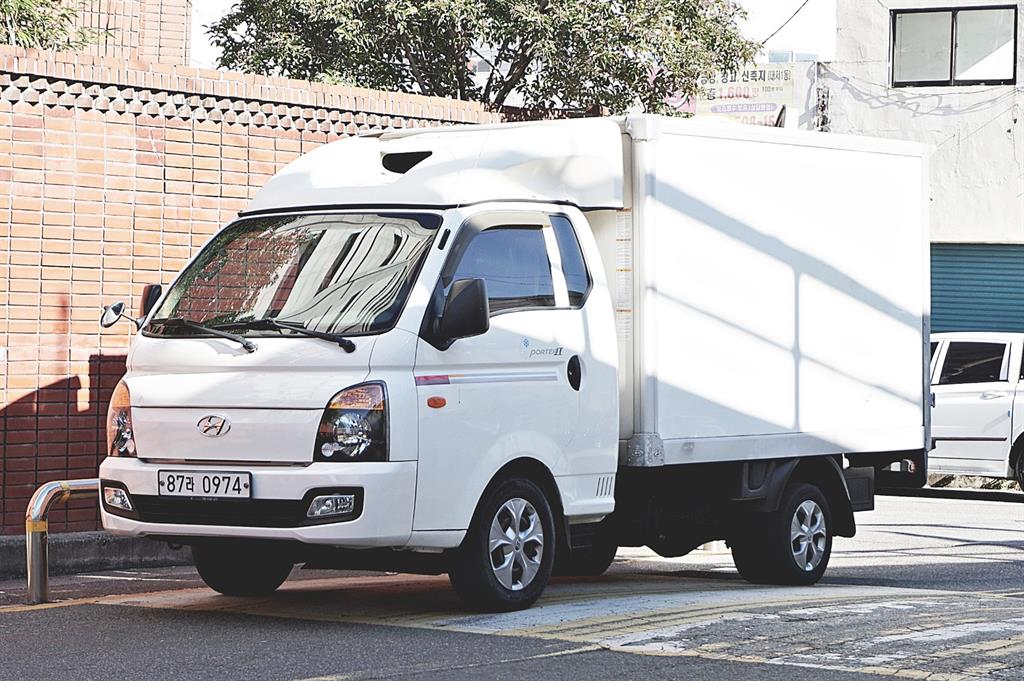 현대 포터2 1톤 냉동탑