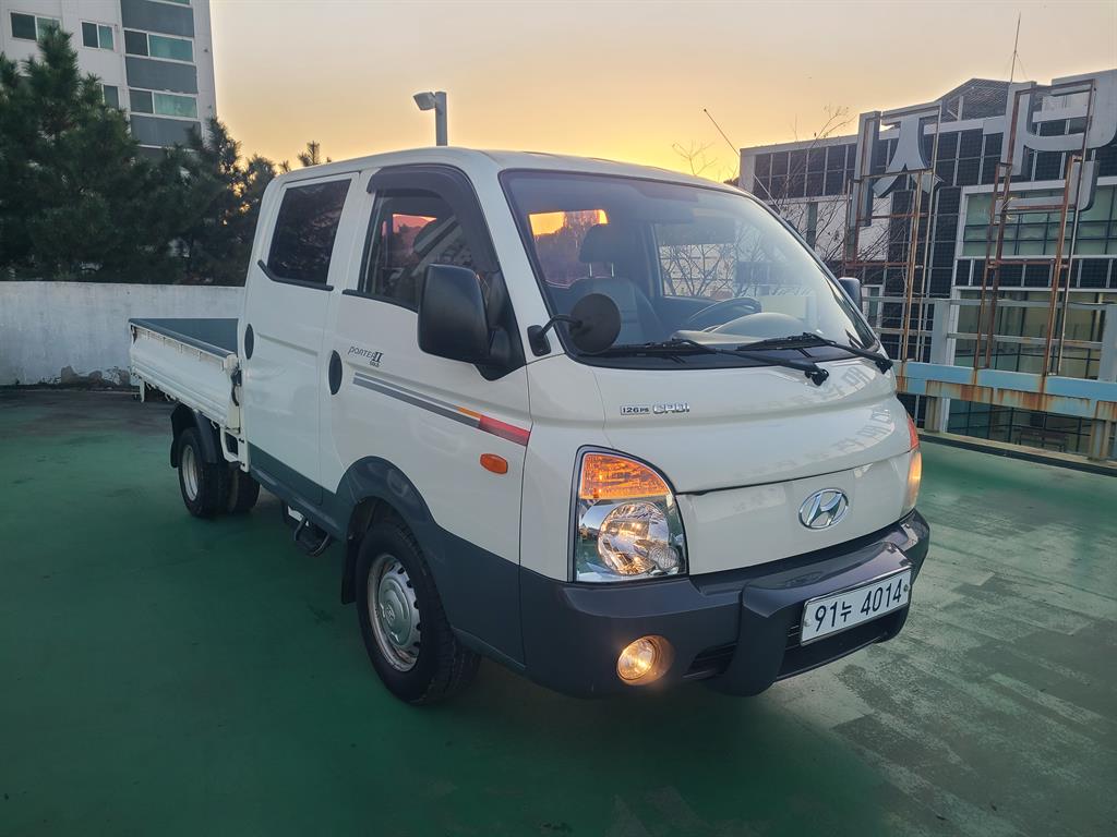 현대 포터2 1톤 카고 더블캡 장축 2