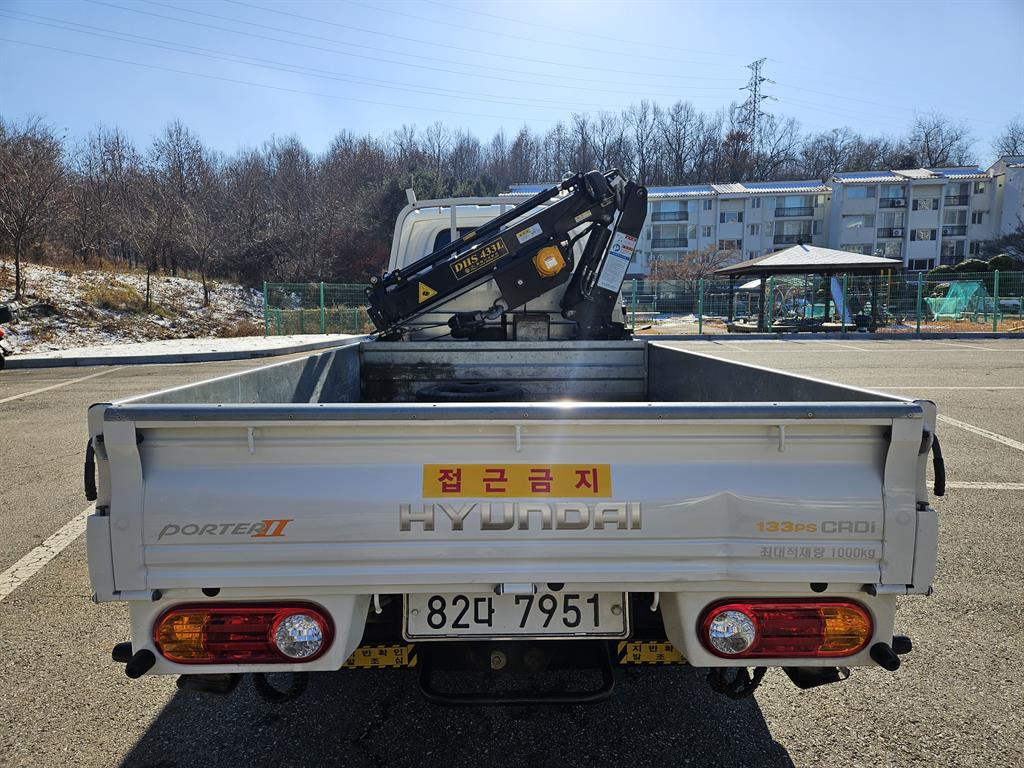 현대 카고크레인 없음(순정) 포터2 1톤 3