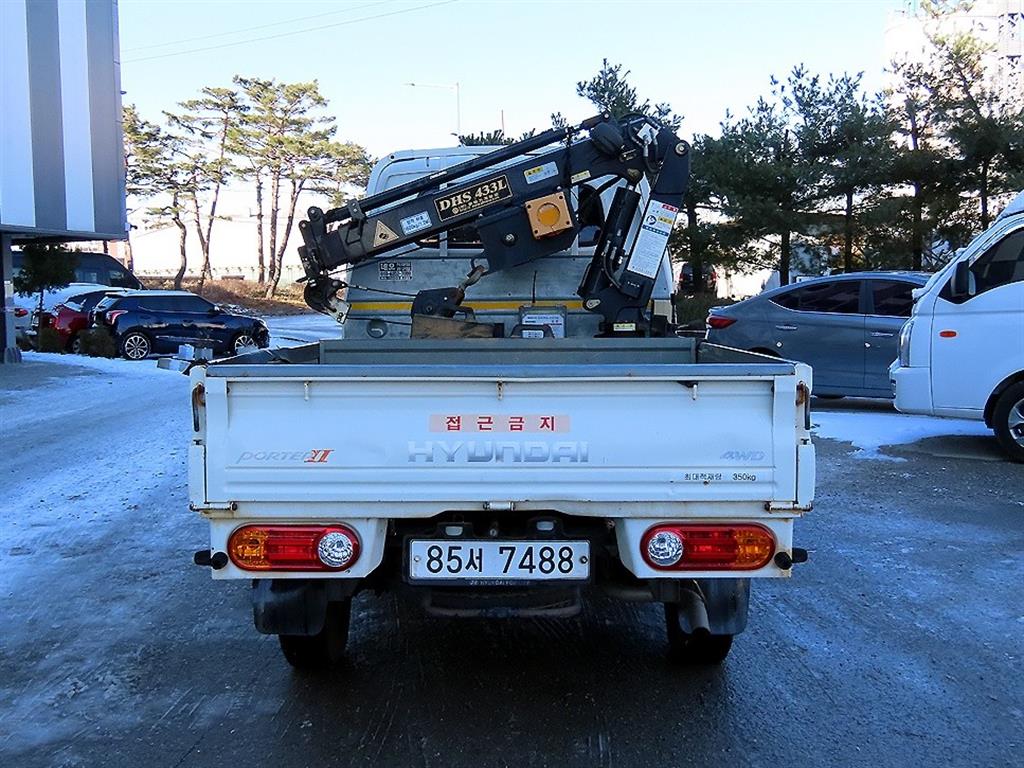 현대 카고크레인 없음(순정) 포터2 1톤 3