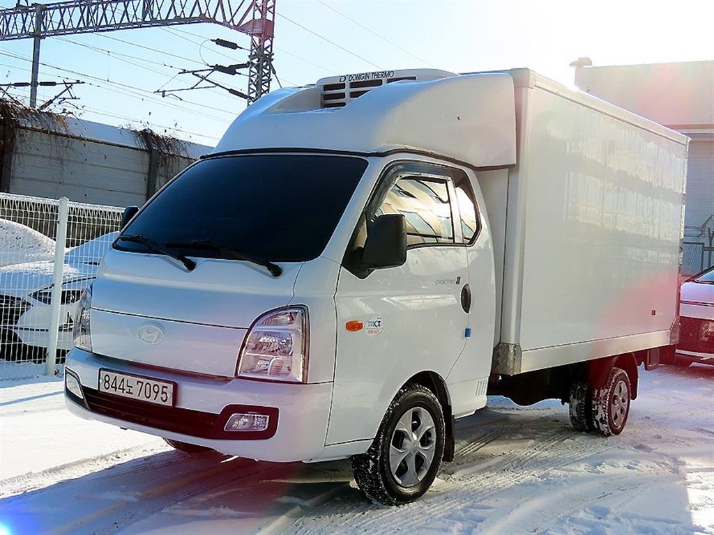 현대 포터2 1톤 냉장탑 LPG 1
