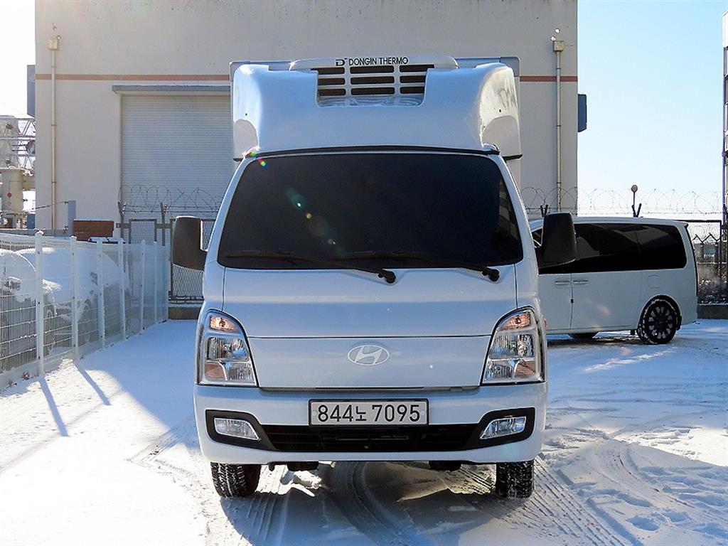 현대 포터2 1톤 냉장탑 LPG 0