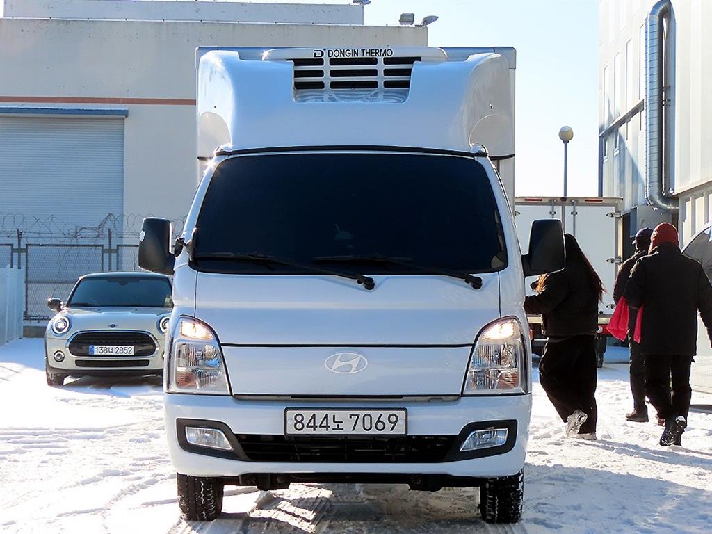 현대 포터2 1톤 냉장탑 LPG 0