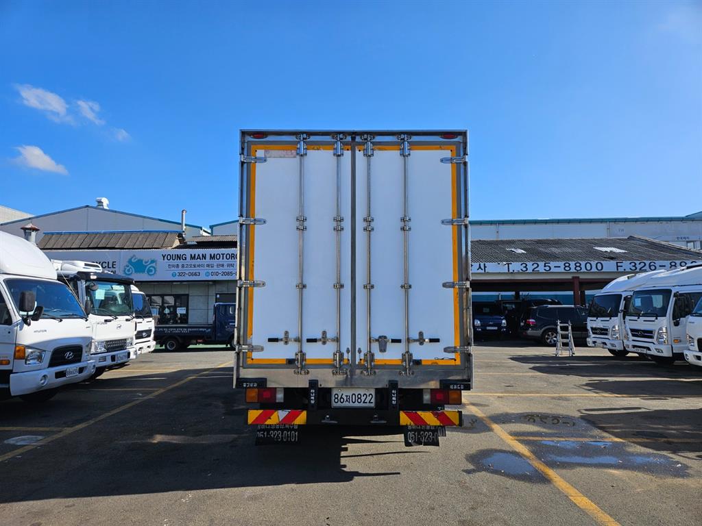 현대 메가트럭 냉동탑 7.5톤 수동 5
