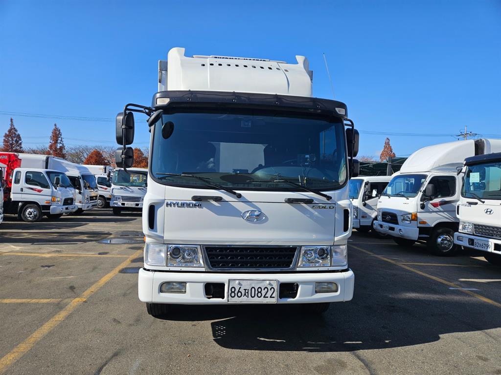 현대 메가트럭 냉동탑 7.5톤 수동 4