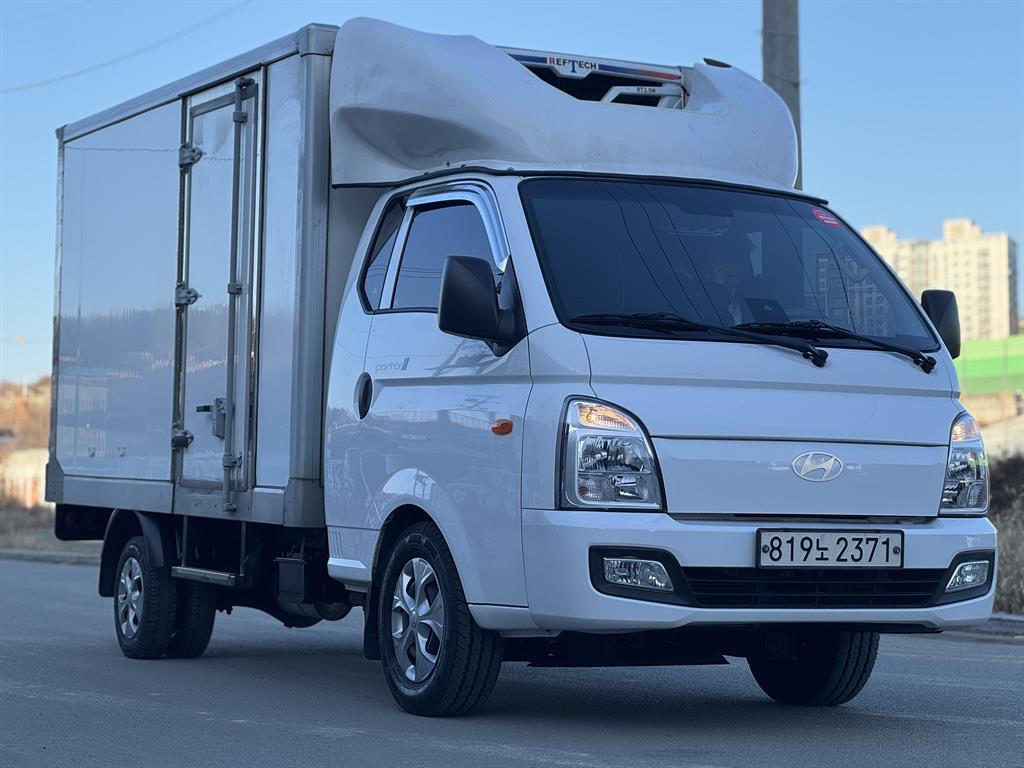 현대 포터2 1톤 냉동탑 LPG 2