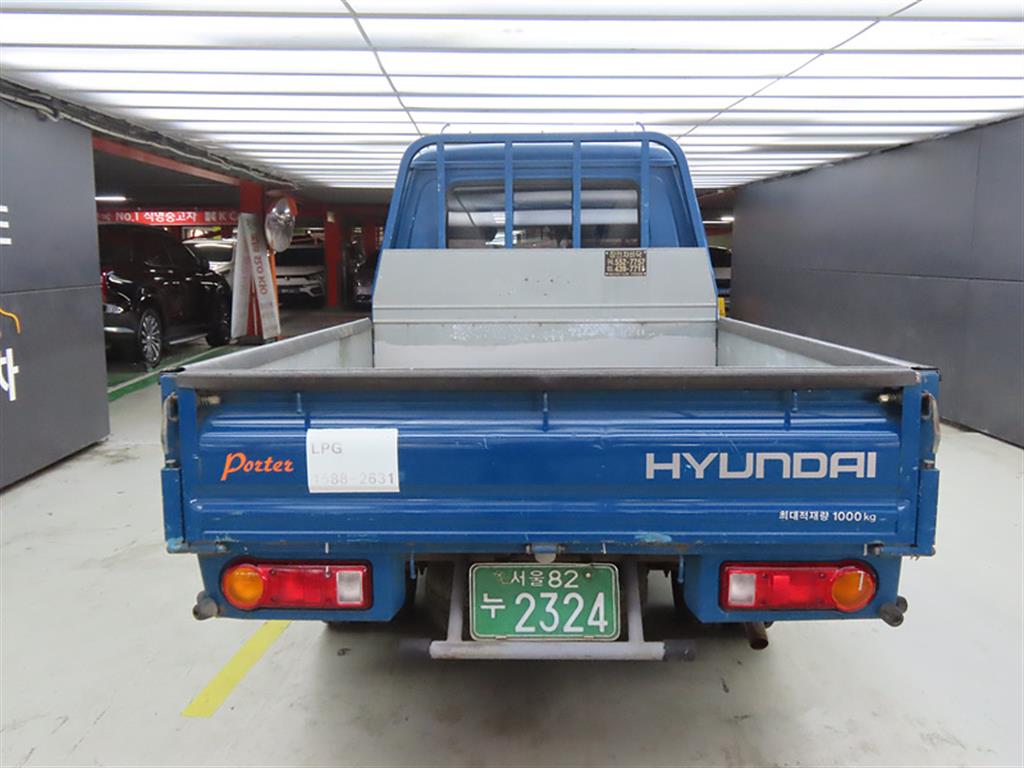 현대 뉴포터 1톤 카고 LPG 2