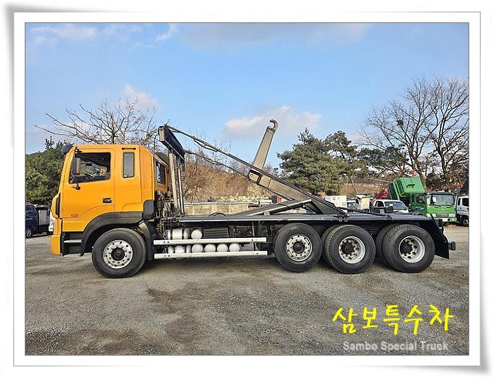 현대 트라고 암롤 24톤 수동 리타더 3