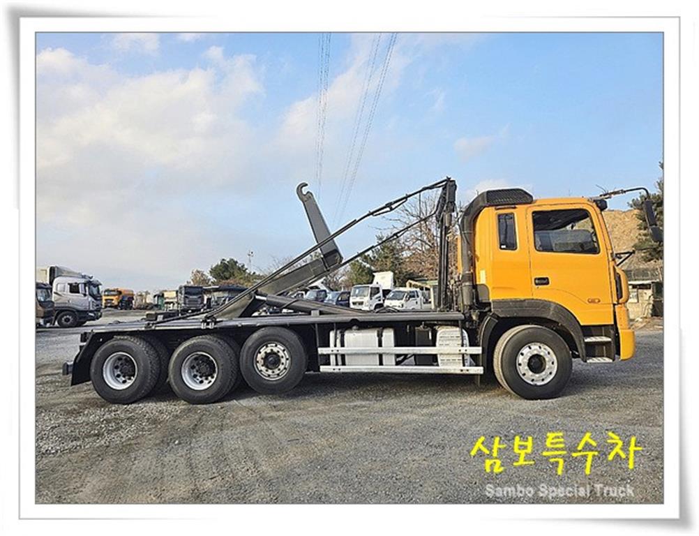 현대 트라고 암롤 24톤 수동 리타더 4