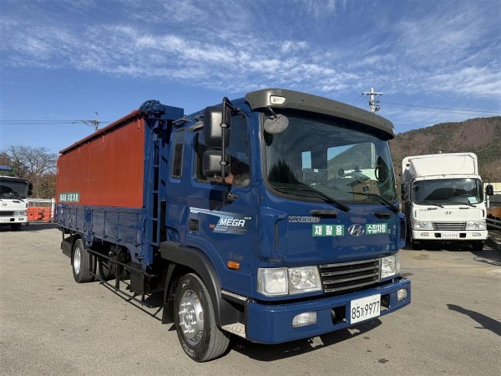 현대 메가트럭 5톤 재활용수거차 1
