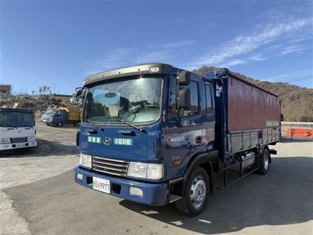 현대 메가트럭 5톤 재활용수거차 0