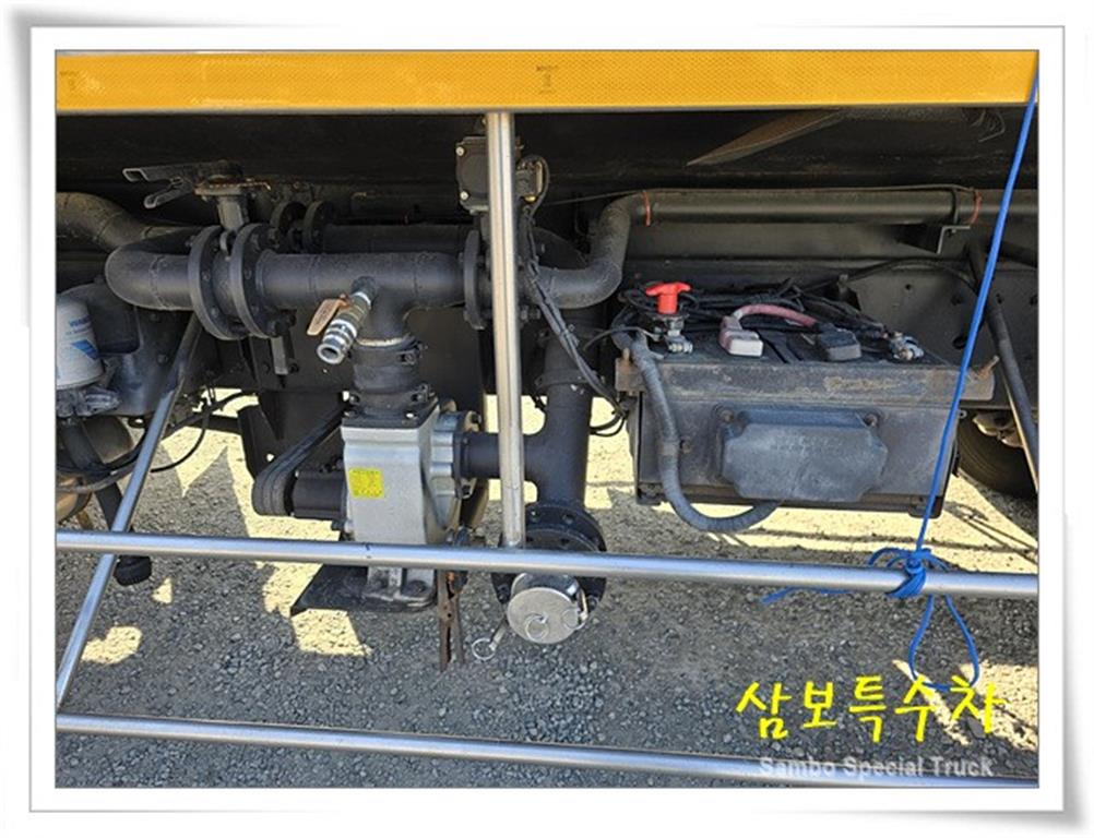 타타대우 살수차 노부스 수동 12