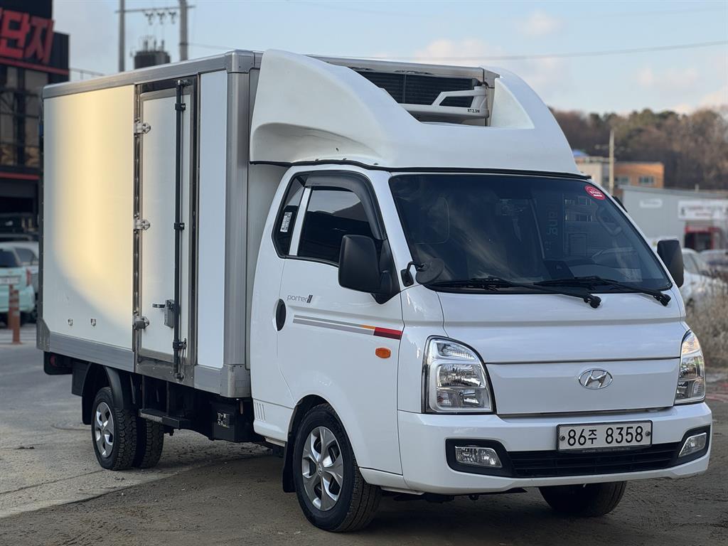 현대 포터2 1톤 냉동탑 0