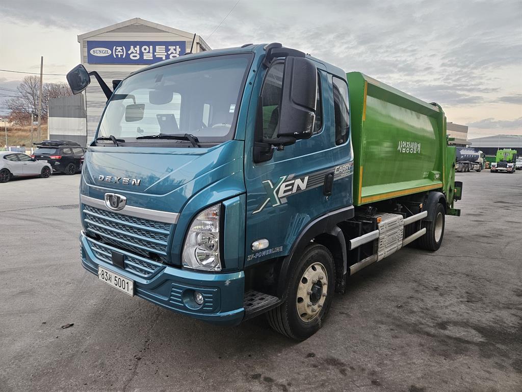 타타대우 압착진개 더쎈 3.5톤 0