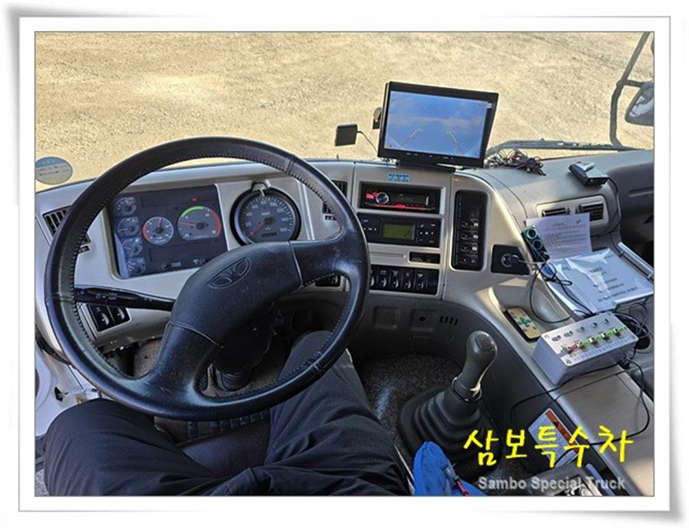 타타대우 살수차 노부스 수동 10