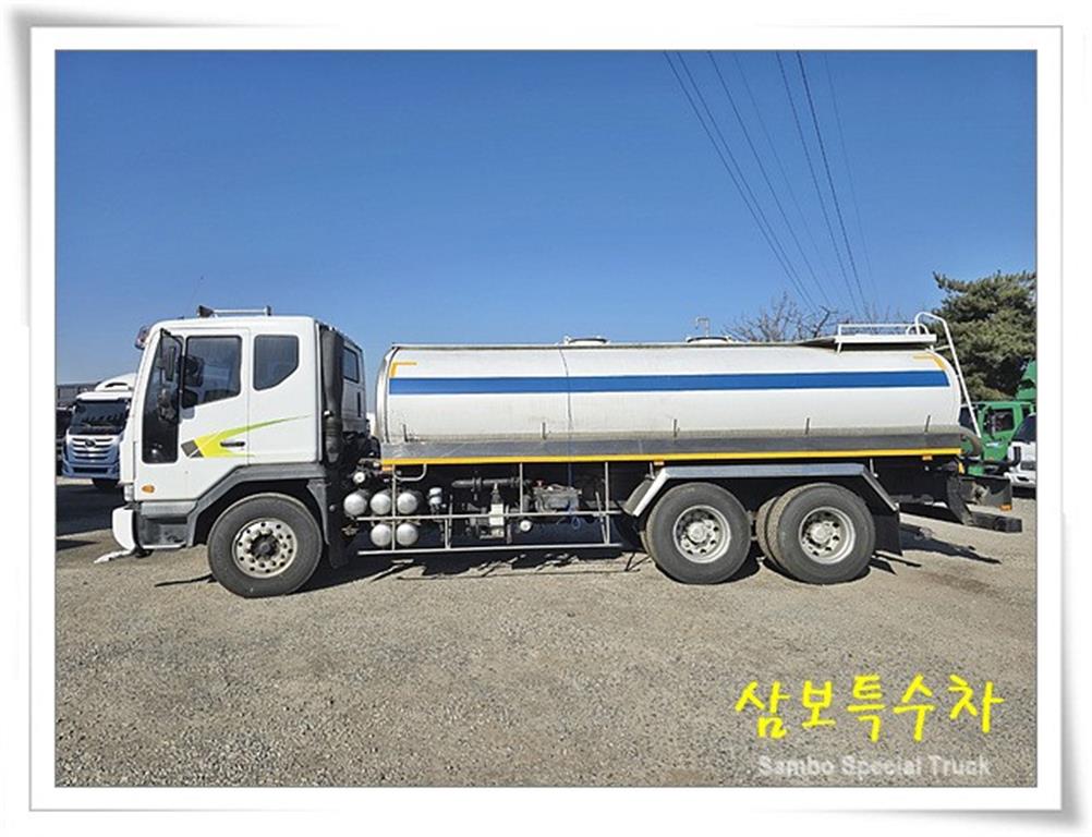 타타대우 살수차 노부스 수동 3