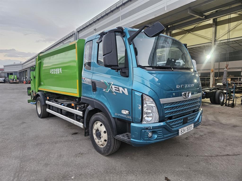 타타대우 압착진개 더쎈 3.5톤 2