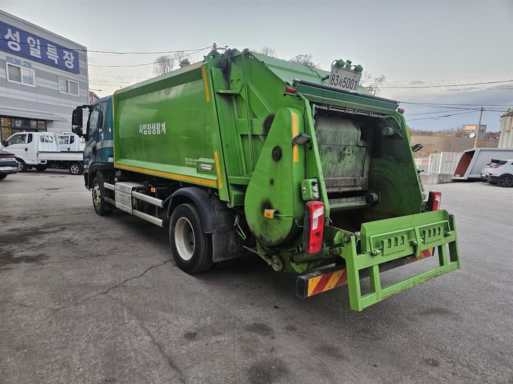 타타대우 압착진개 더쎈 3.5톤 3