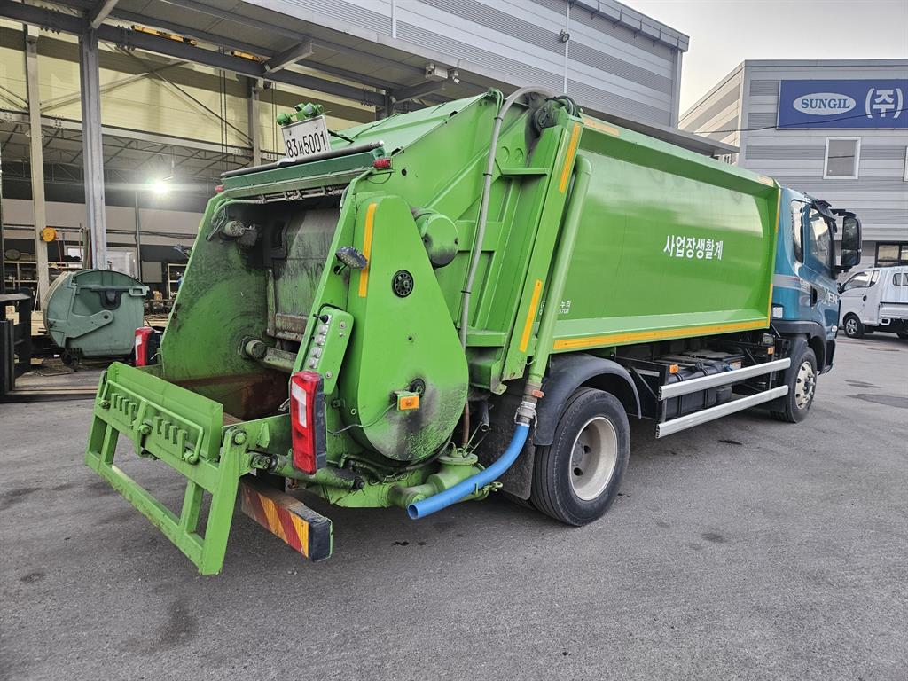 타타대우 압착진개 더쎈 3.5톤 4