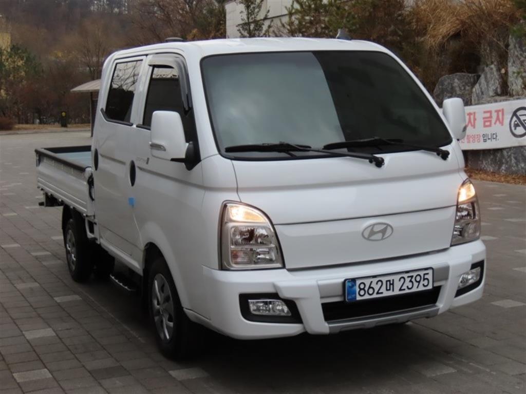 현대 포터2 1톤 카고 더블캡 LPG 1