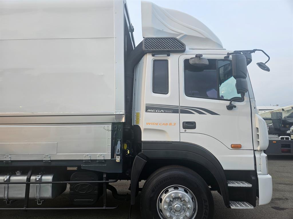 현대 메가트럭 와이드캡 280 단바리 윙바디 5톤 수동 7