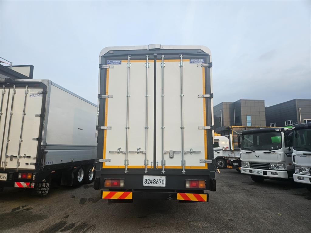 현대 메가트럭 와이드캡 280 단바리 윙바디 5톤 수동 5