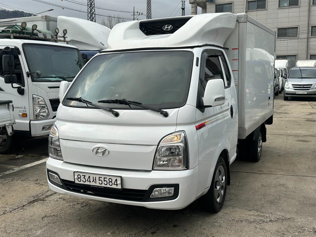 현대 포터2 1톤 냉동탑 트윈컴프 슈퍼캡 장축 0