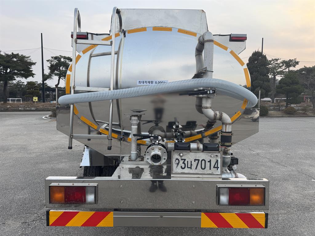 현대 살수차 메가트럭 수동 5