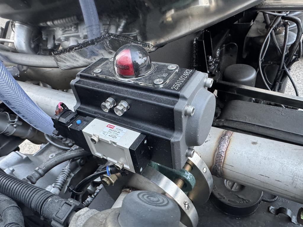 현대 살수차 메가트럭 수동 9