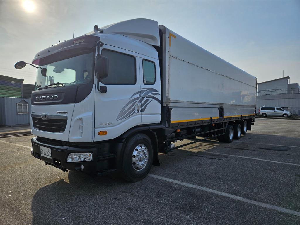 타타대우 프리마 340 윙바디 9.5톤 수동 0