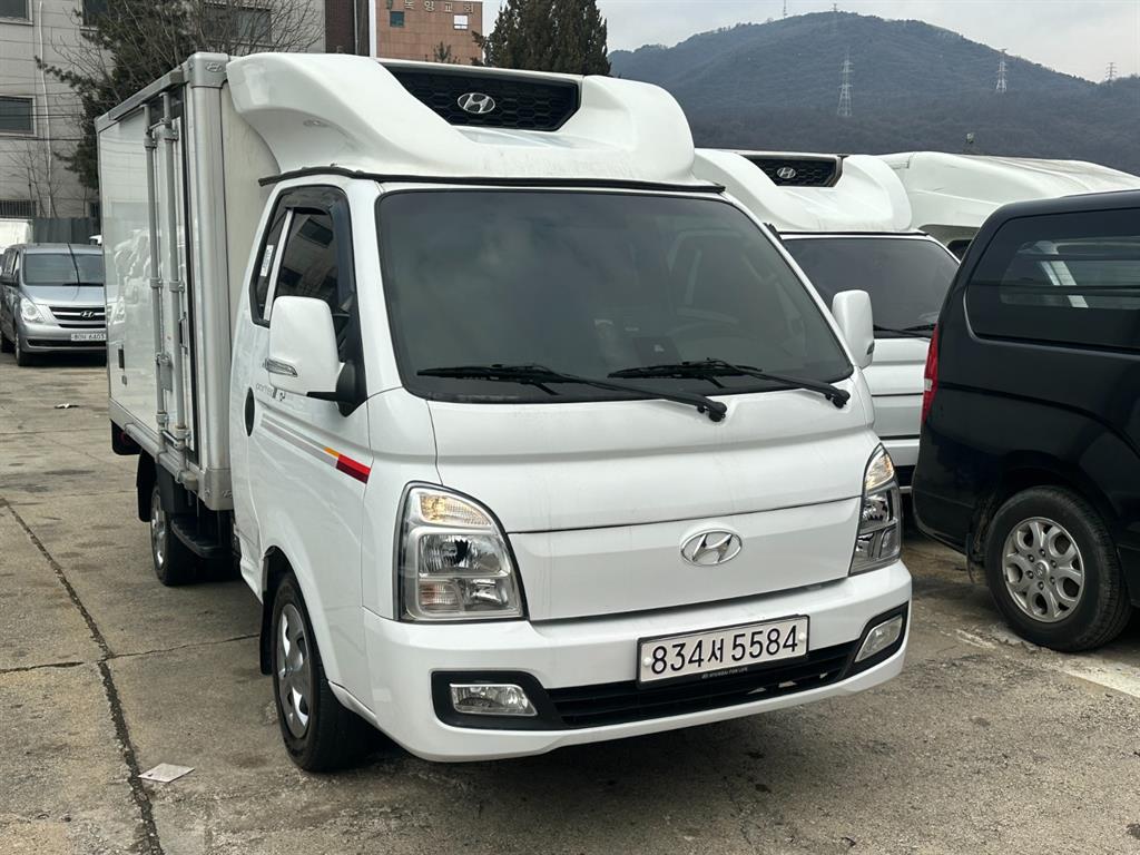 현대 포터2 1톤 냉동탑 트윈컴프 슈퍼캡 장축 2