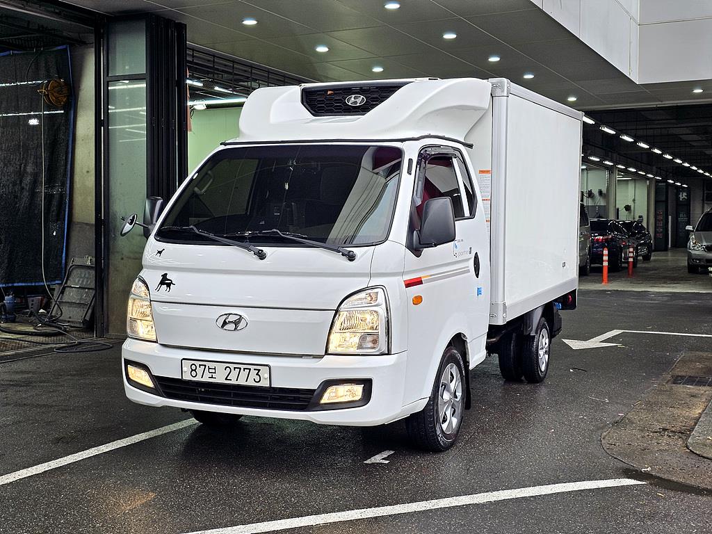 현대 포터2 1톤 냉장탑 트윈컴프