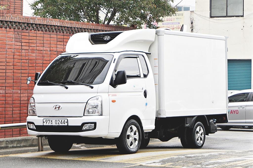 현대 포터2 1톤 냉장탑 0