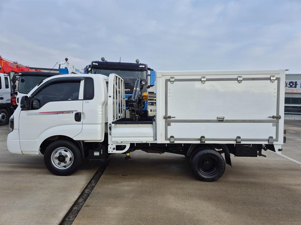 기아 카고크레인 동해기계항공 봉고3 1.2톤