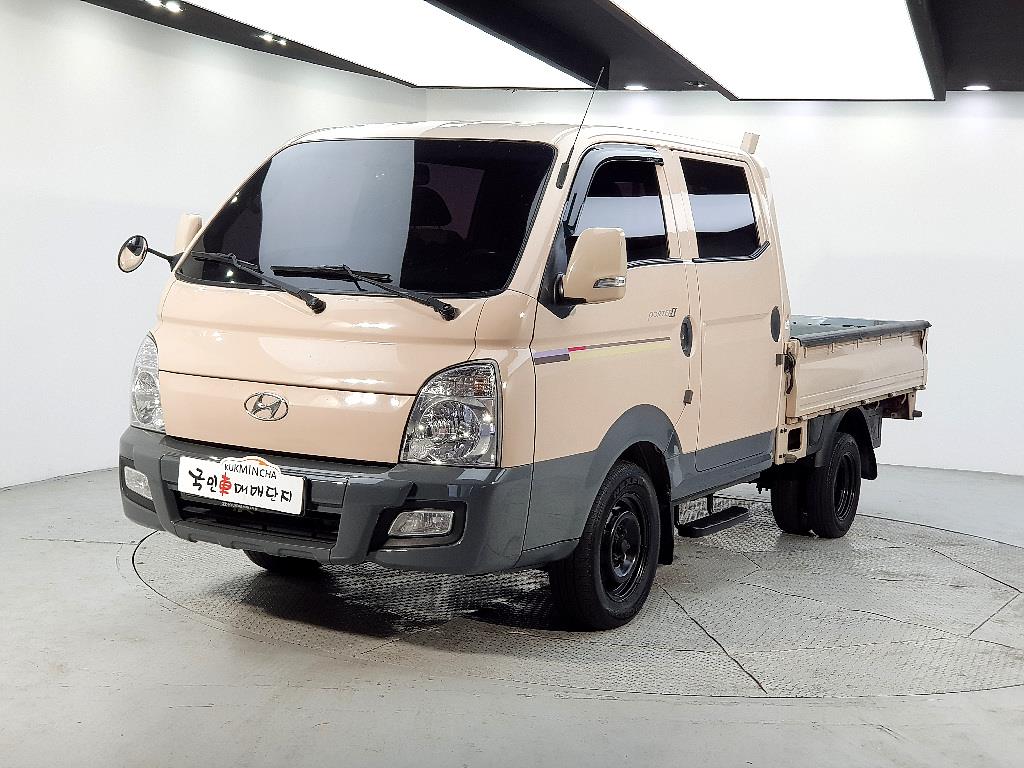 현대 포터2 1톤 카고 더블캡 - 중고 트럭 매물 이미지