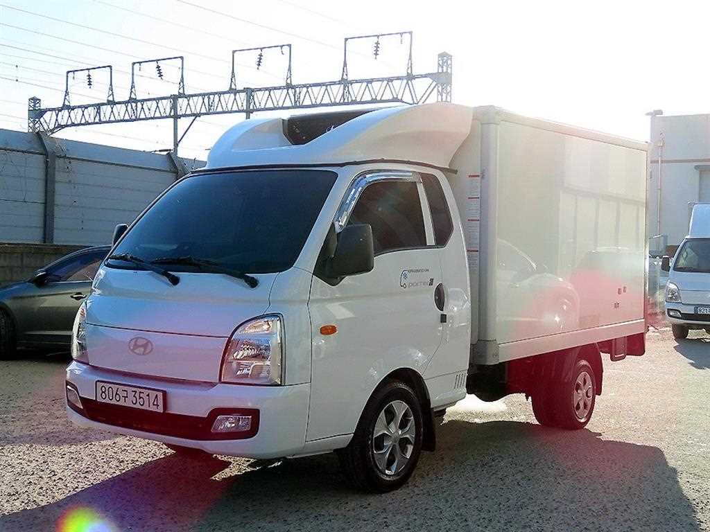 현대 포터2 1톤 냉동탑 LPG - 중고 트럭 매물 이미지