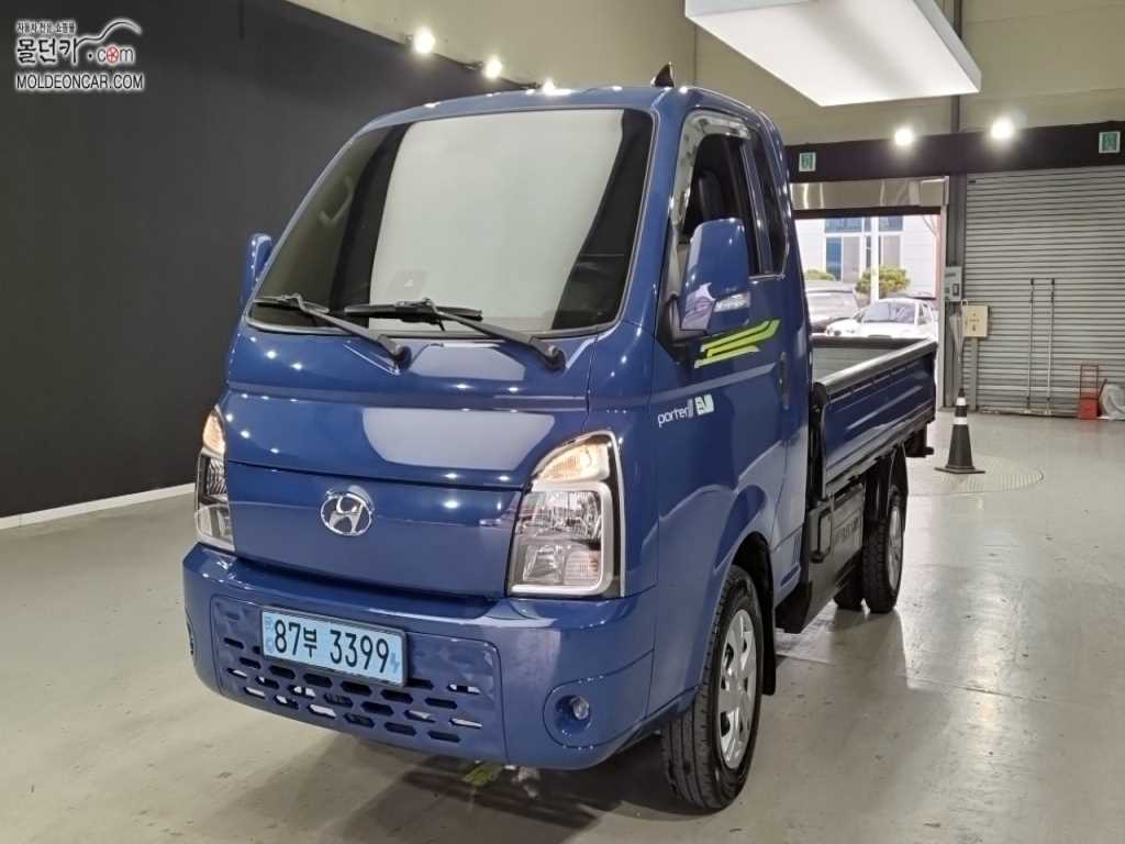 현대 포터2 1톤 카고 슈퍼캡 장축 전기 - 중고 트럭 매물 이미지