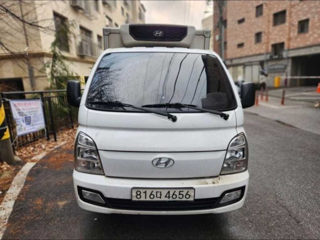 현대 포터2 1톤 냉장탑 트윈컴프 슈퍼캡 장축 - 중고 트럭 매물 이미지